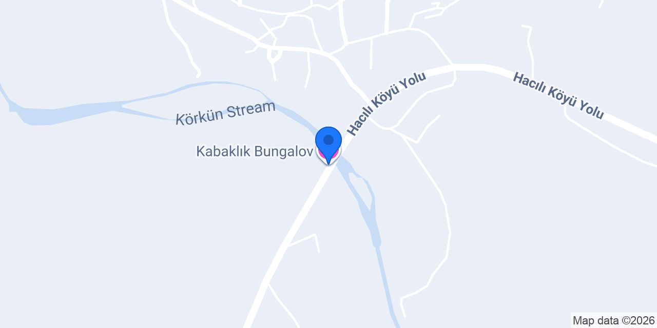 Kabaklık Bungalov konumu