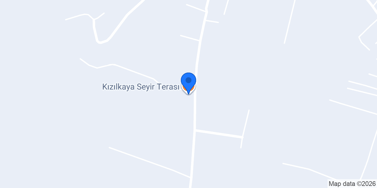 Kızılkaya Seyir Terası konumu