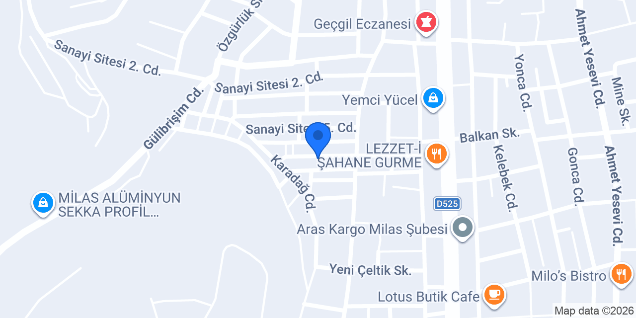 Yiğit Oto konumu
