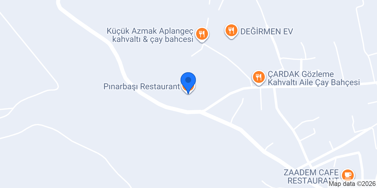 Pınarbaşı Restaurant konumu