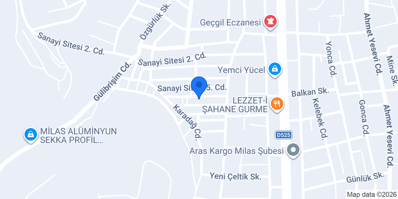 Oto Çağdaş konumu