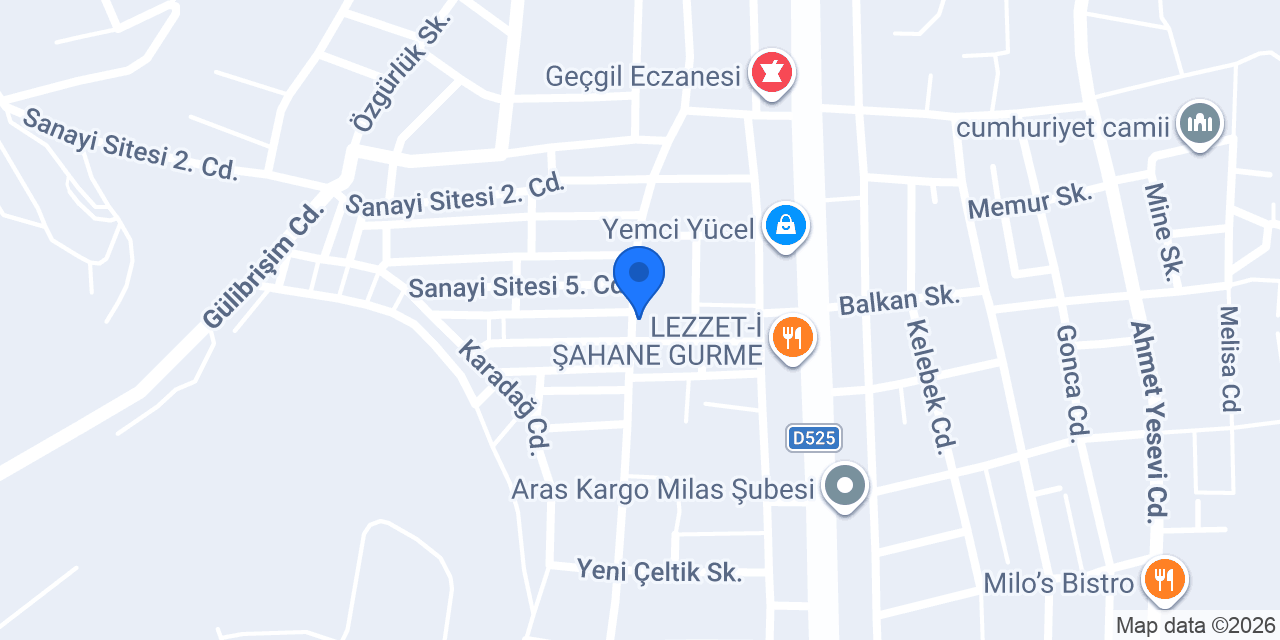 Dünya Deniz Tekel Sanayi konumu