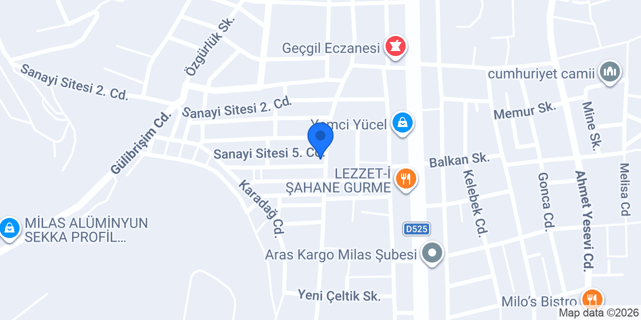 Yener Lokantası konumu