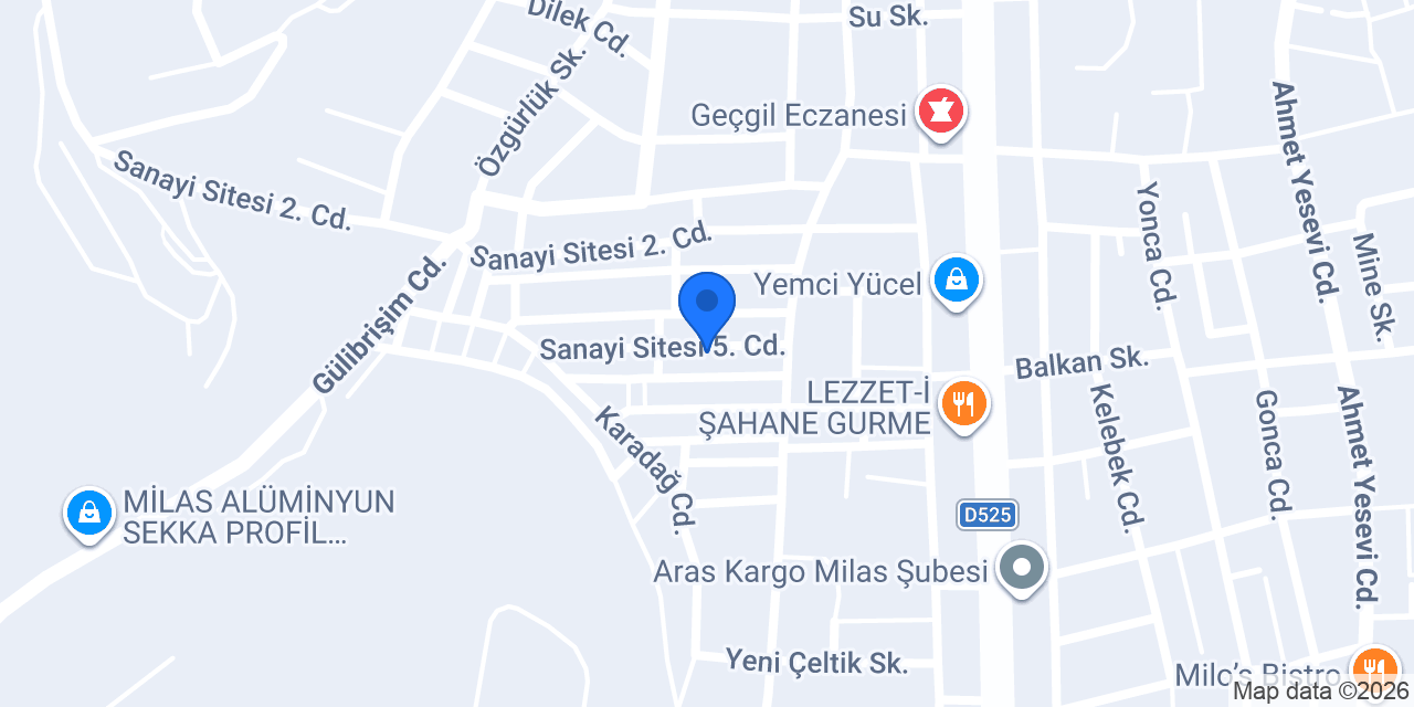 Duko İç Mimarlık konumu