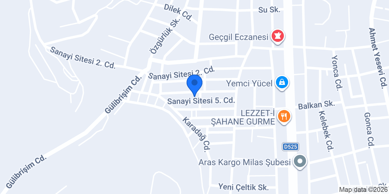 Ballı Orman Ürünleri konumu