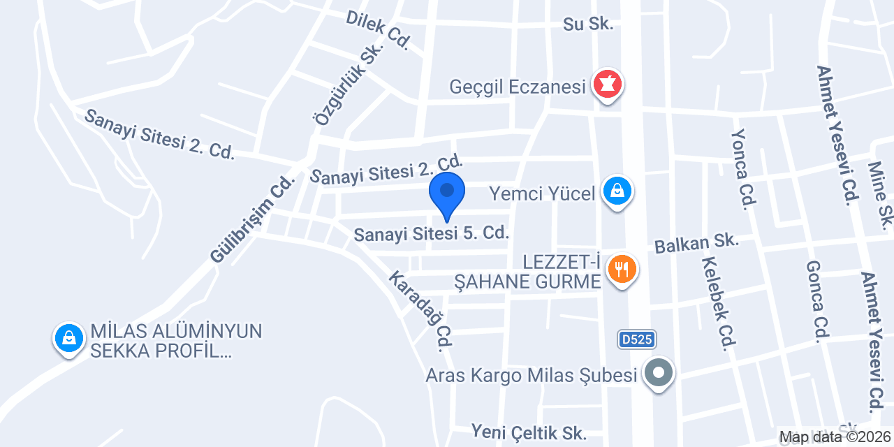 OTO ŞAFAK konumu