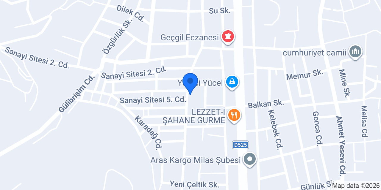 Nazilli Market konumu