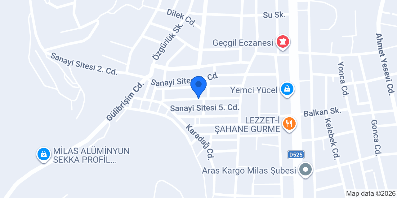 Milas Experix Oto Ekspertiz konumu