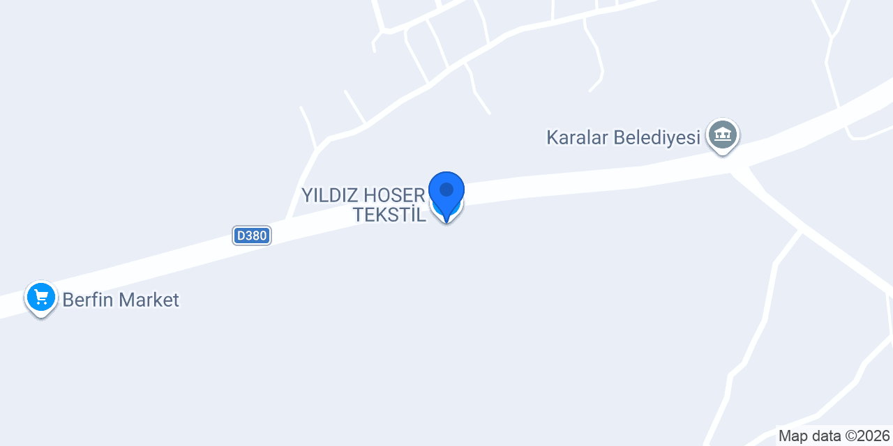YILDIZ HOSER TEKSTİL konumu