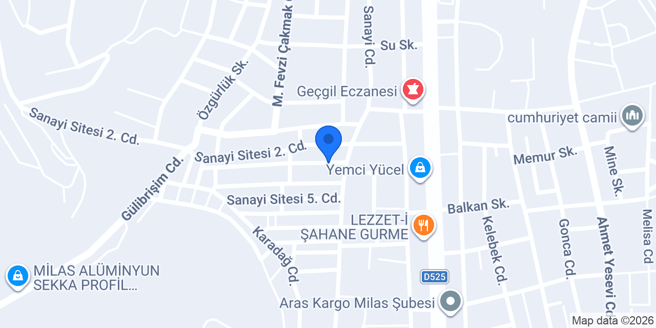 GÜNAYDIN OTO konumu