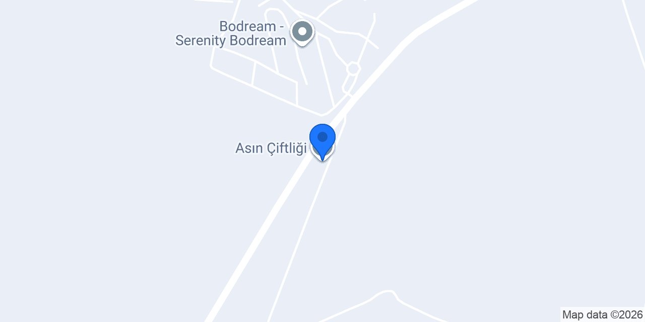 Asın Çiftliği konumu