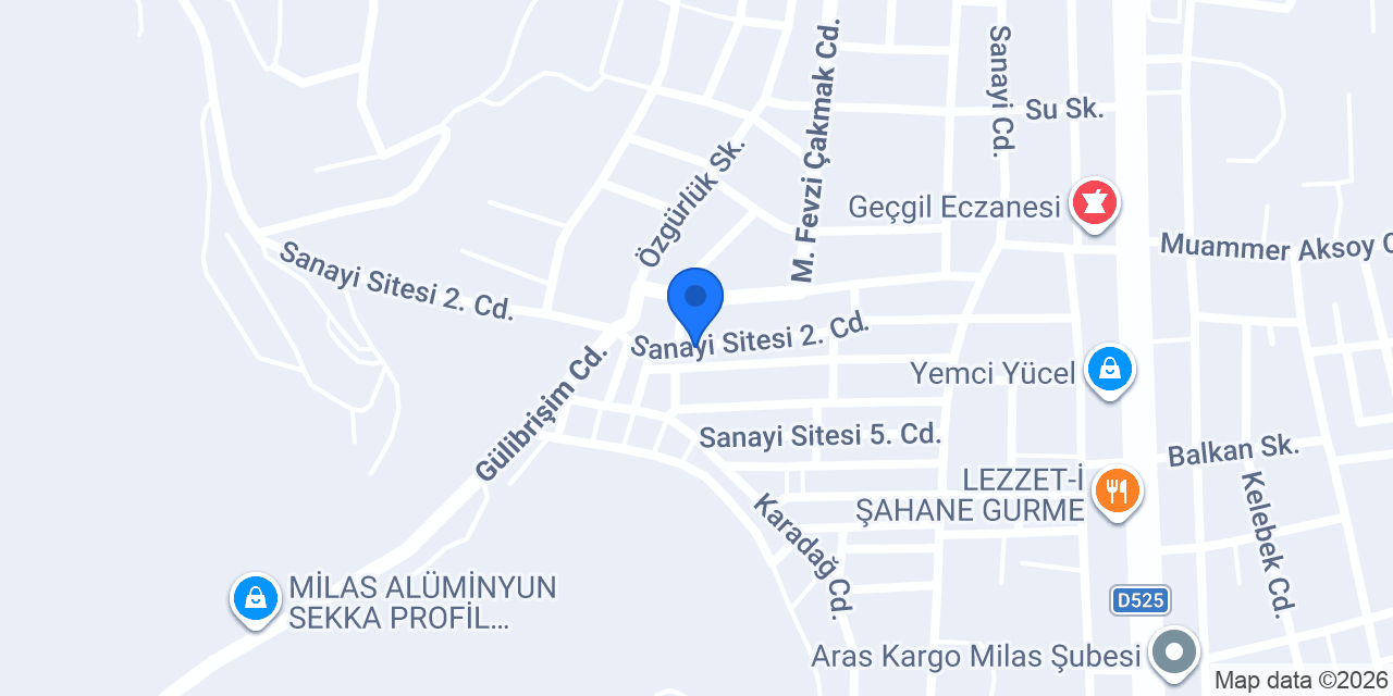 Çağlar Oto Servis konumu