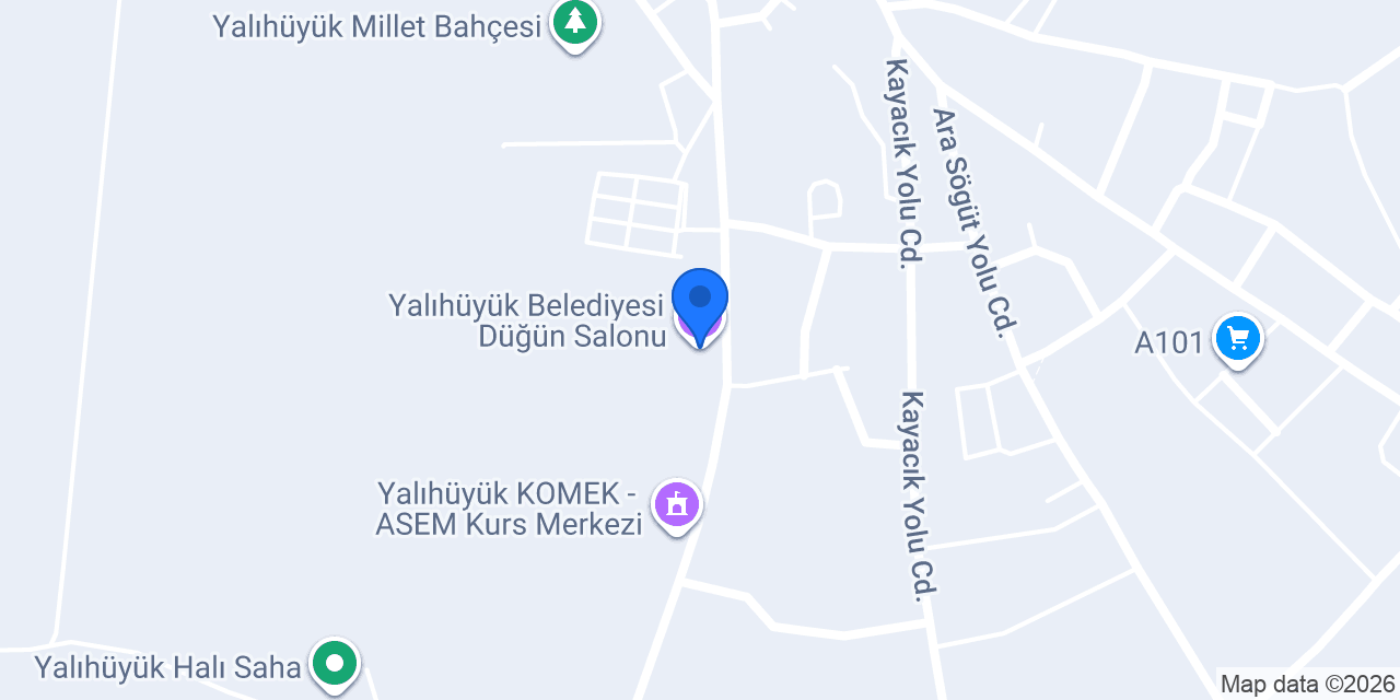Yalıhüyük Noterliği konumu