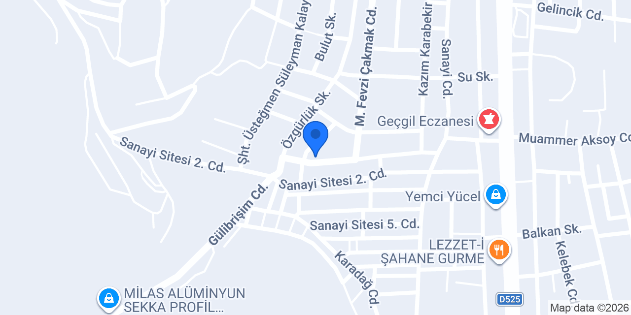 Milas EGE OTO konumu