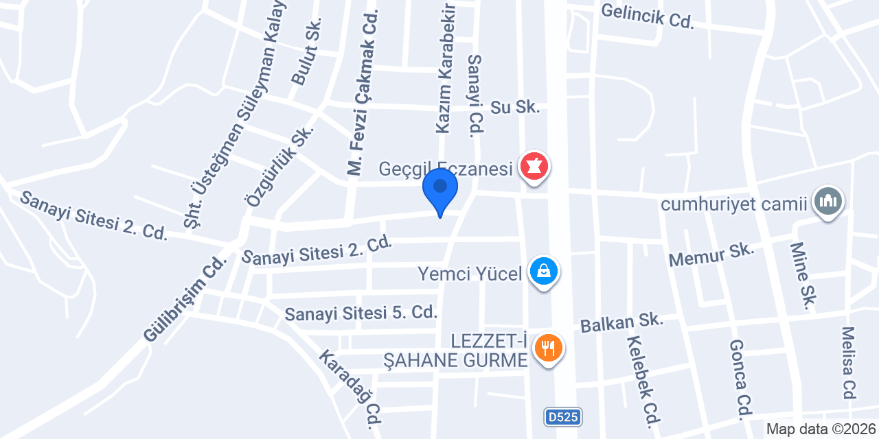 Michelin - Azime Kocataş konumu