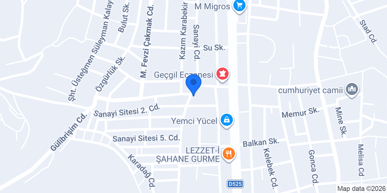 Mis Fırından konumu