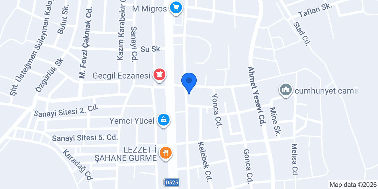 Op.Dr.Kahraman Karaisaoğlu Muayenehanesi konumu