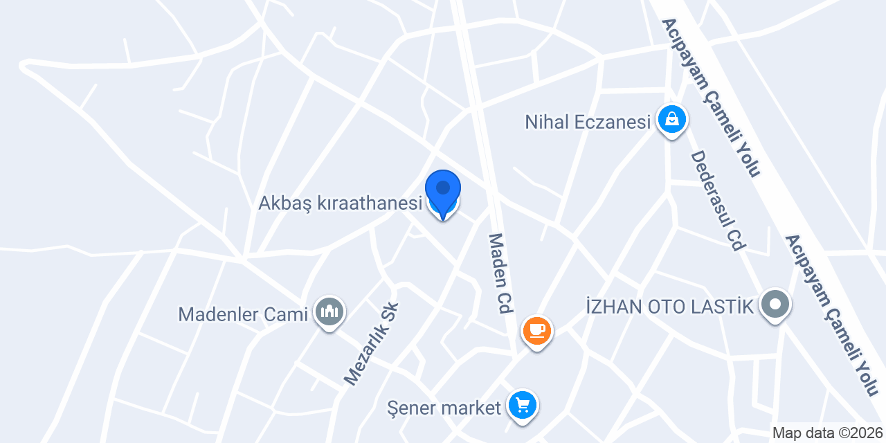 Akbaş kıraathanesi konumu