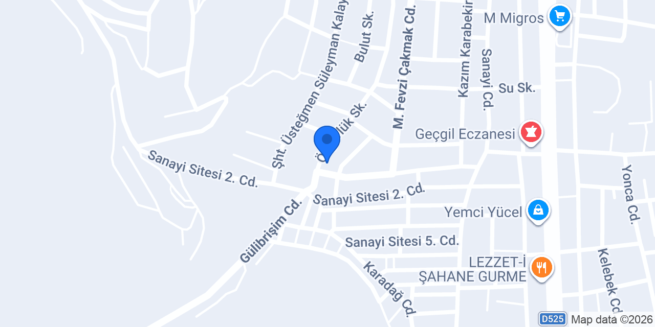 Aslan oto garage konumu