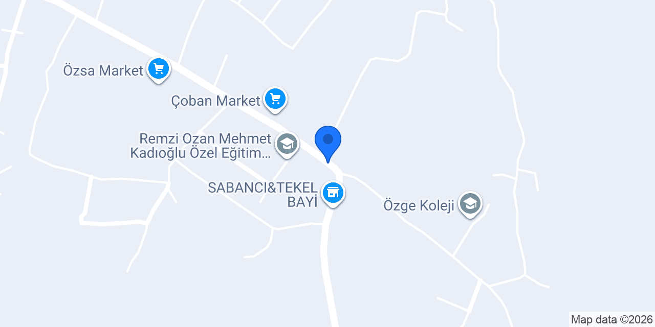 Menteş İlköğretim Okulu konumu