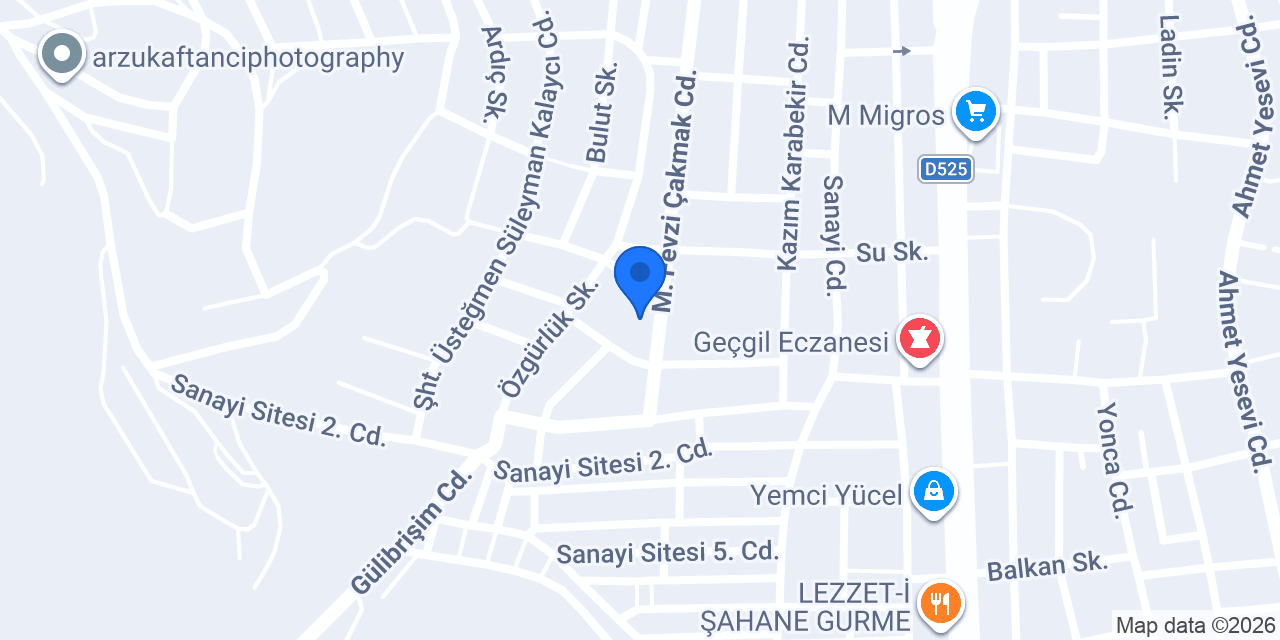 Gülbeyaz Market konumu