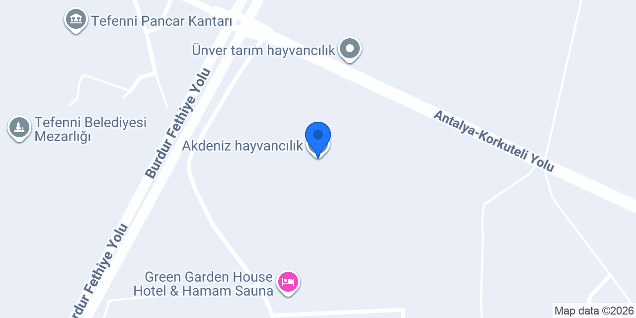 Akdeniz hayvancılık konumu