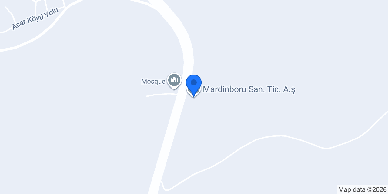 Mardinboru San. Tic. A.ş konumu