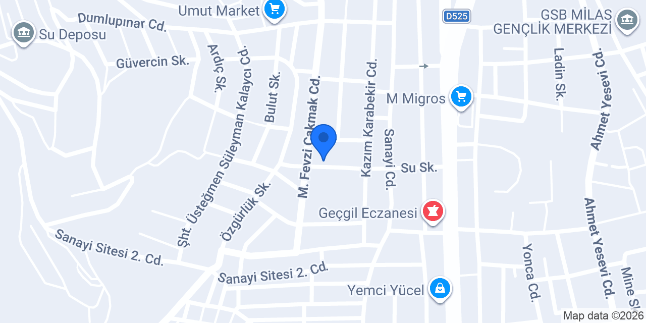 Efe kırtasiye hediyelik konumu