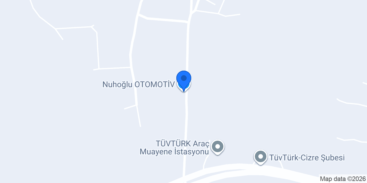 Nuhoğlu OTOMOTİV konumu