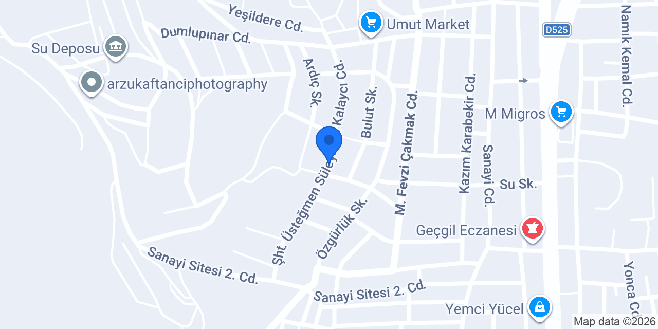 Ans Temizlik konumu
