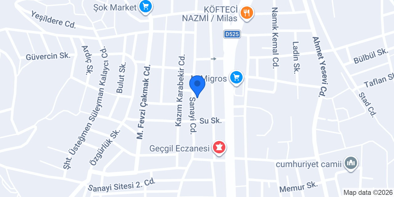 Musluk Ticaret konumu