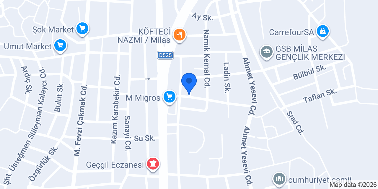 SMMM FEYZA YARAR konumu