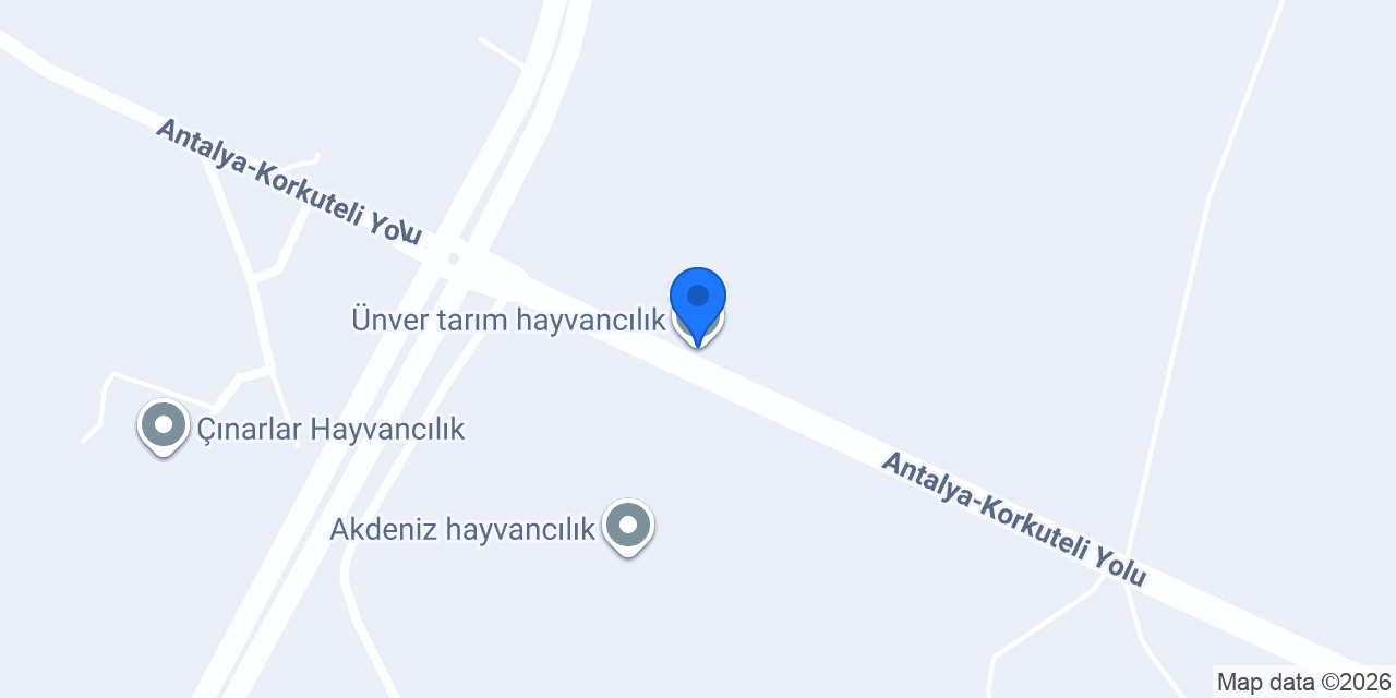 Ünver tarım hayvancılık konumu