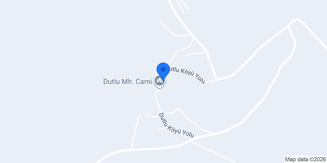 Dutlu Köyü Muhtarlığı konumu