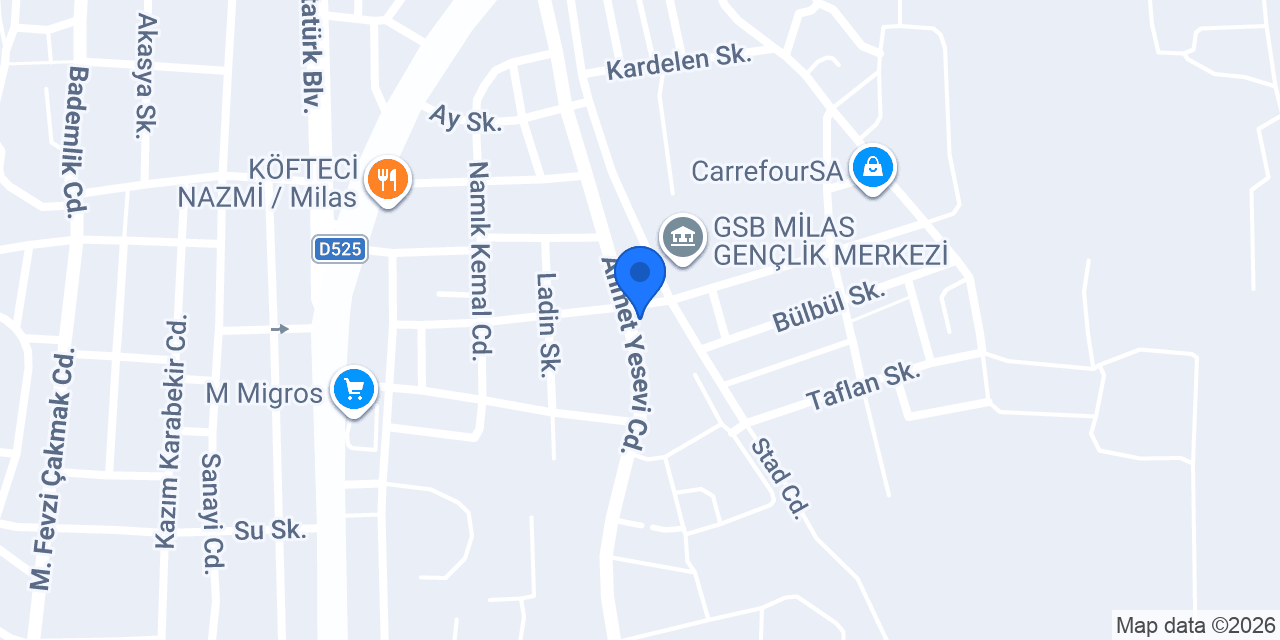IŞIL MARKET konumu