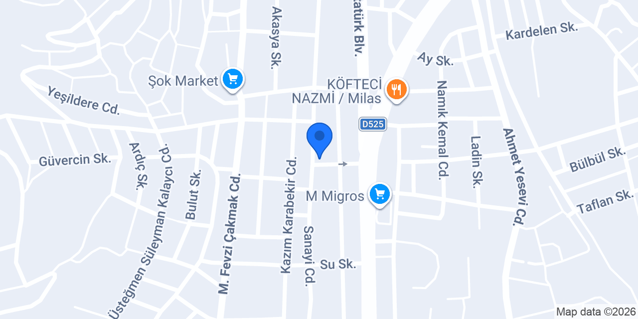 MKE MÜHENDİSLİK LTD. ŞTİ. konumu