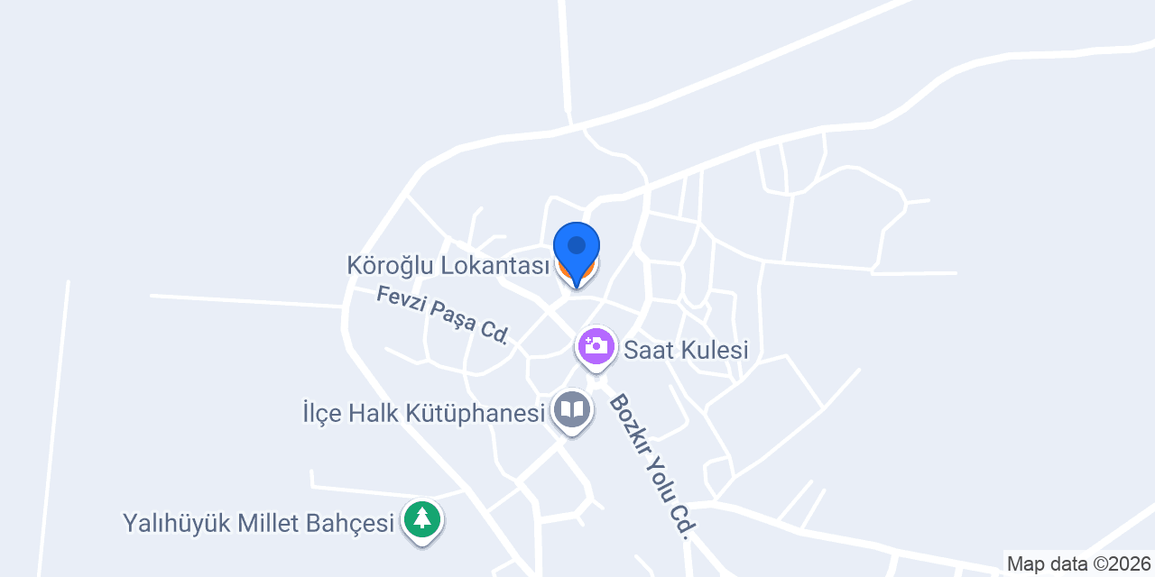 Köroğlu Lokantası konumu