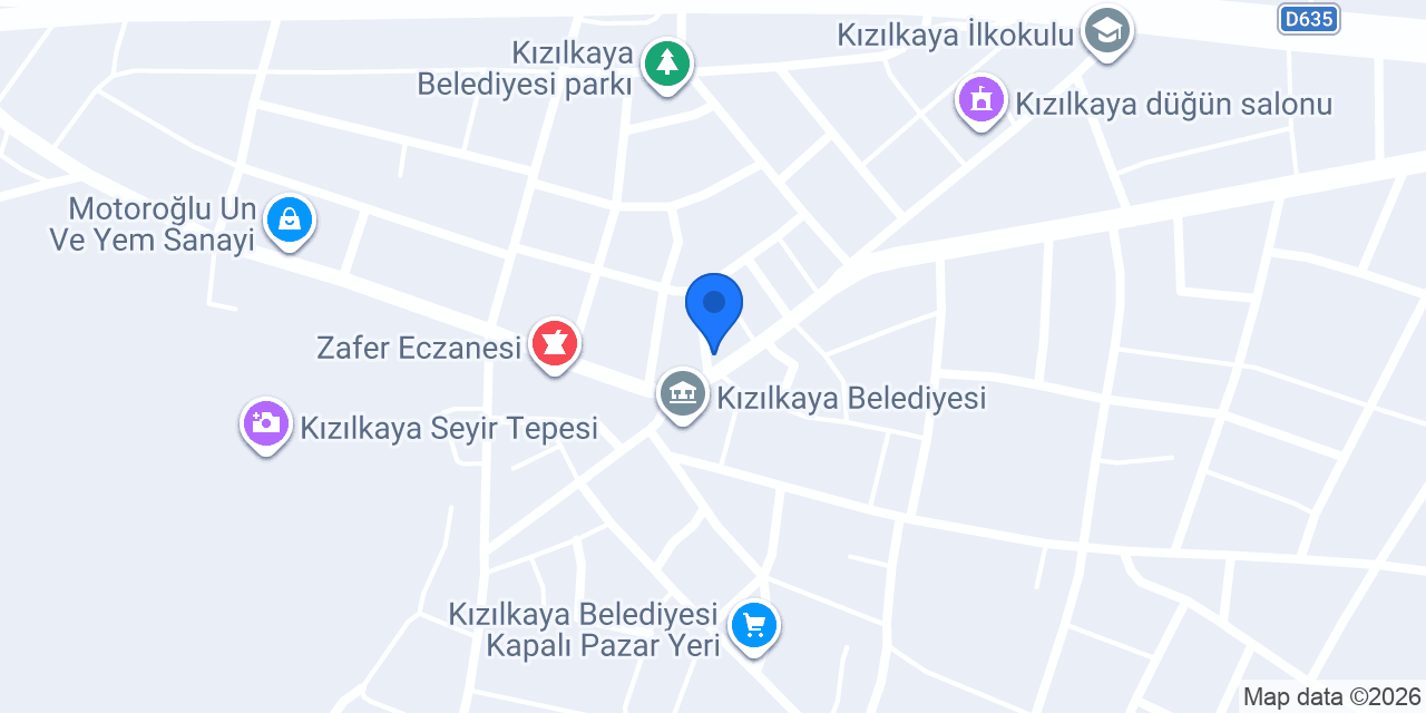 Kızılzade Restaurant konumu
