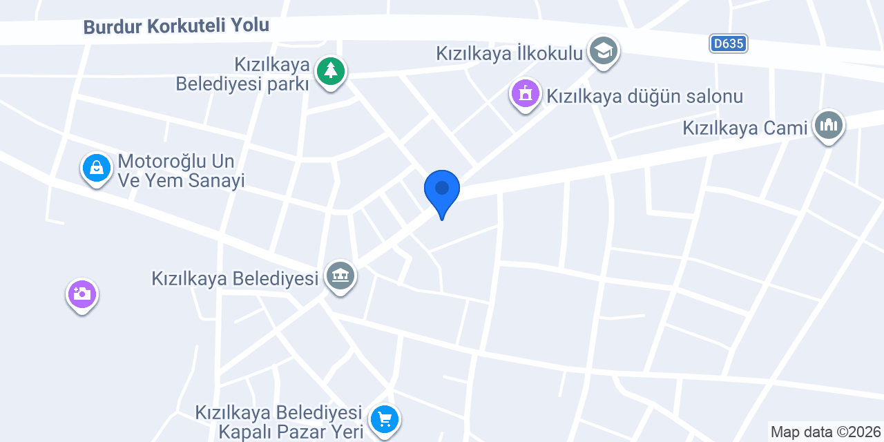 KIZILKAYA YAPI MLZ SAN TİC LTD ŞTİ konumu