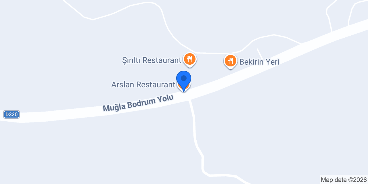 Arslan Restaurant konumu