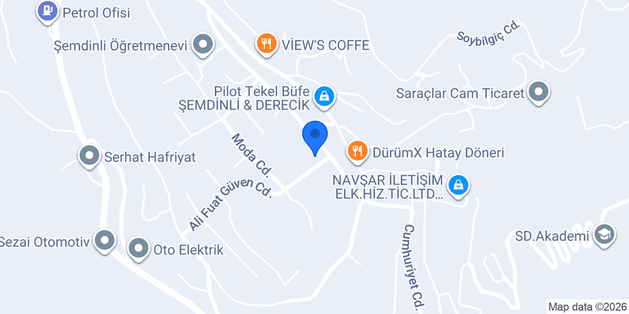 Şemdinli taksi akasya konumu