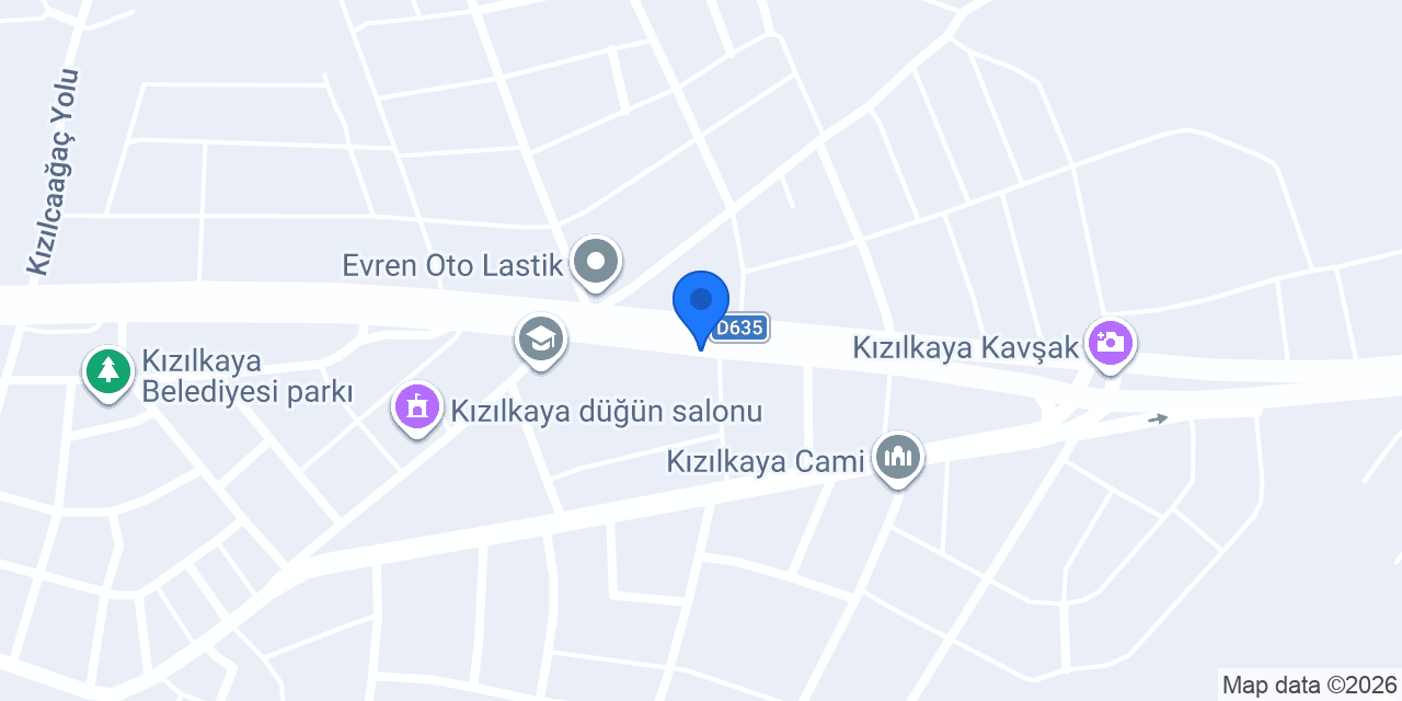 Kızılkaya Hacı İbrahim Çelik Lisesi konumu