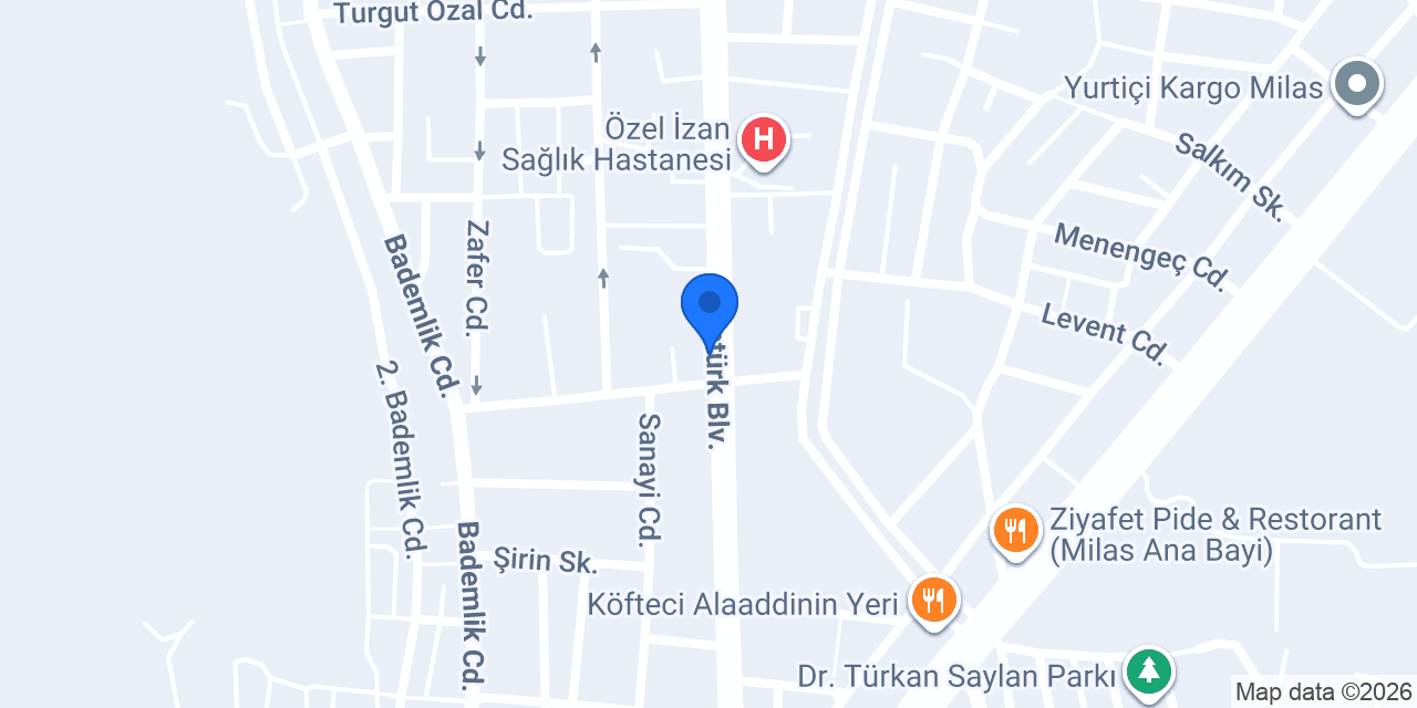 Şatır Tavuk Döner konumu