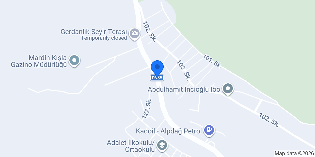 Meydanbaşı Garajı konumu