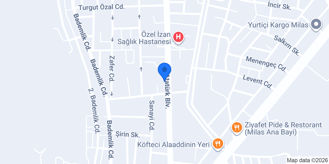 Yavuzer Pide Döner konumu