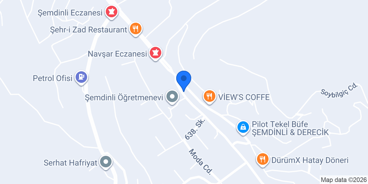 Aras Kargo Yüksekova Cep Şubesi konumu