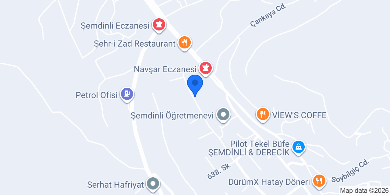 Yaprak Mobilya konumu
