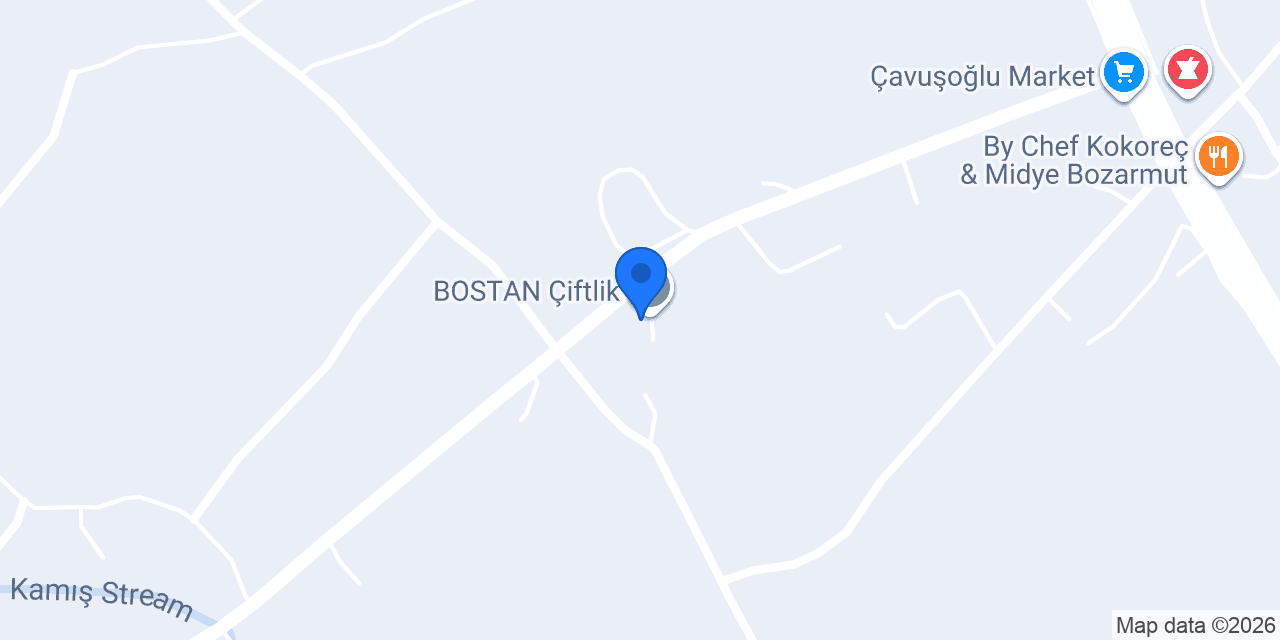 BOSTAN Çiftlik konumu