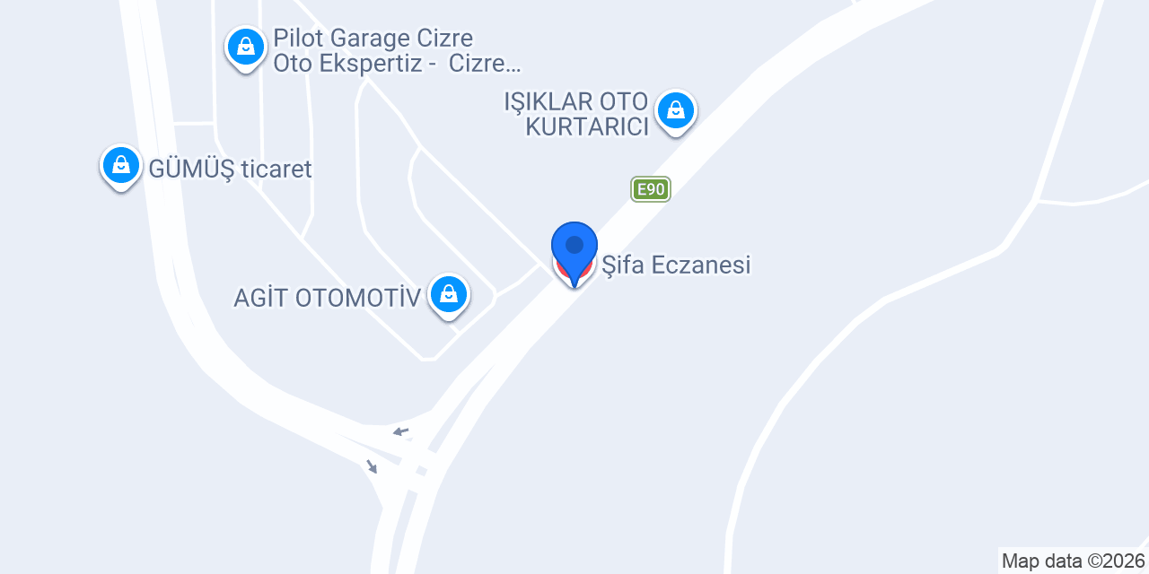 Şifa Eczanesi konumu