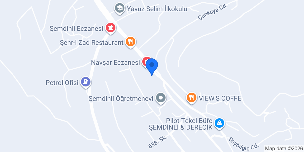 Şemdinli Taksi ALGÜL YUSUF konumu